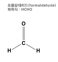 폼알데히드 화학식 (2HCHO＋O2 → 2HCOOH) [출처=네이버지식백과]