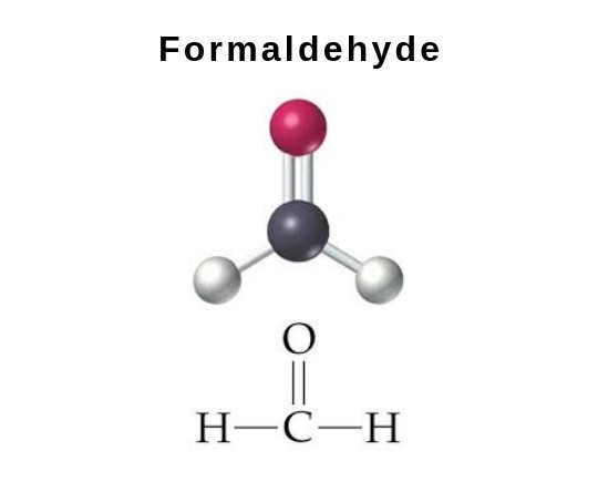 폼알데하이드의 분자 [출처=위키피디아]