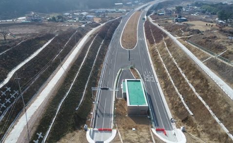 구미시관내 국도대체우회도로(구포-덕산2) 건설공사-석적2터널 종점
