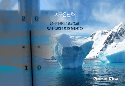 [지구온난화] 남극 대륙이 18.3°C로 5년전 보다 1도 더 올라갔다 ⓒ포인트경제