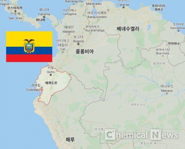 에콰도르/구글 지도