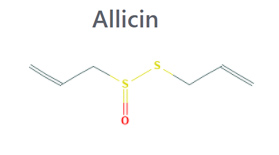 알리신(Allicin)의 화학구조