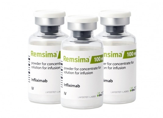 자가면역질환 치료에 사용되는 항체 바이오시밀러&nbsp;'램시마(성분명:&nbsp;인플릭시맙)' /사진=셀트리온 제공
