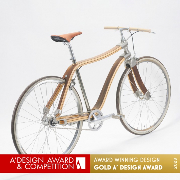 금상을 수상한 나무 자전거 '모클(Moccle)' / A' 디자인 어워드 홈페이지 갈무리