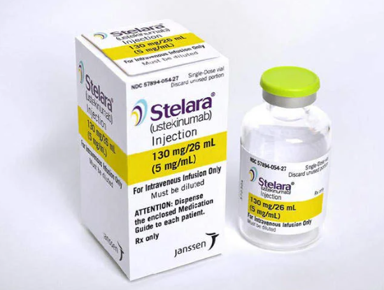 자가면역질환 치료제&nbsp;'스텔라라(STELARA,&nbsp;성분명:&nbsp;우스테키누맙)' /&nbsp;ⓒJanssen Biotech