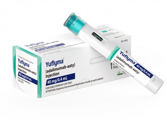 자가면역질환 치료용 바이오시밀러 유플라이마(성분명 : 아달리무맙)의 80mg /셀트리온 제공