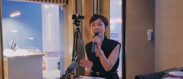 더메이 이현경 부대표가 세션 발표를 하고 있다.