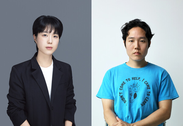 공연예술부문 전서아 작·연출가, 시각예술부문 박정우 작가 /두산연강재단 제공