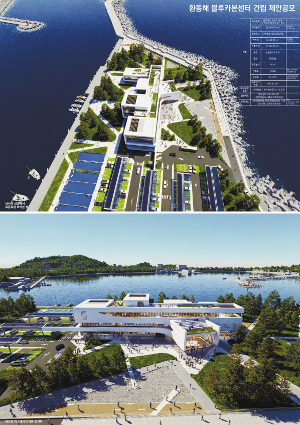 환동해 블루카본센터 조감도. 사진=경상북도청(포인트경제)