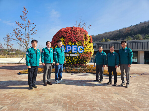 경주시의회 문화도시위원회가 24일 라원(제2동궁원) 및 신라왕경 핵심유적 복원ㆍ정비 사업지 등을 둘러봤다. 사진=경주시의회(포인트경제)