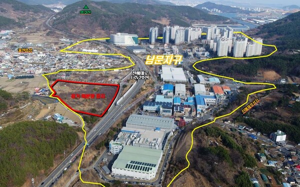 12년 묵은 진해 남문지구 미분양 부지, 규제 완화로 개발 물꼬 텄다